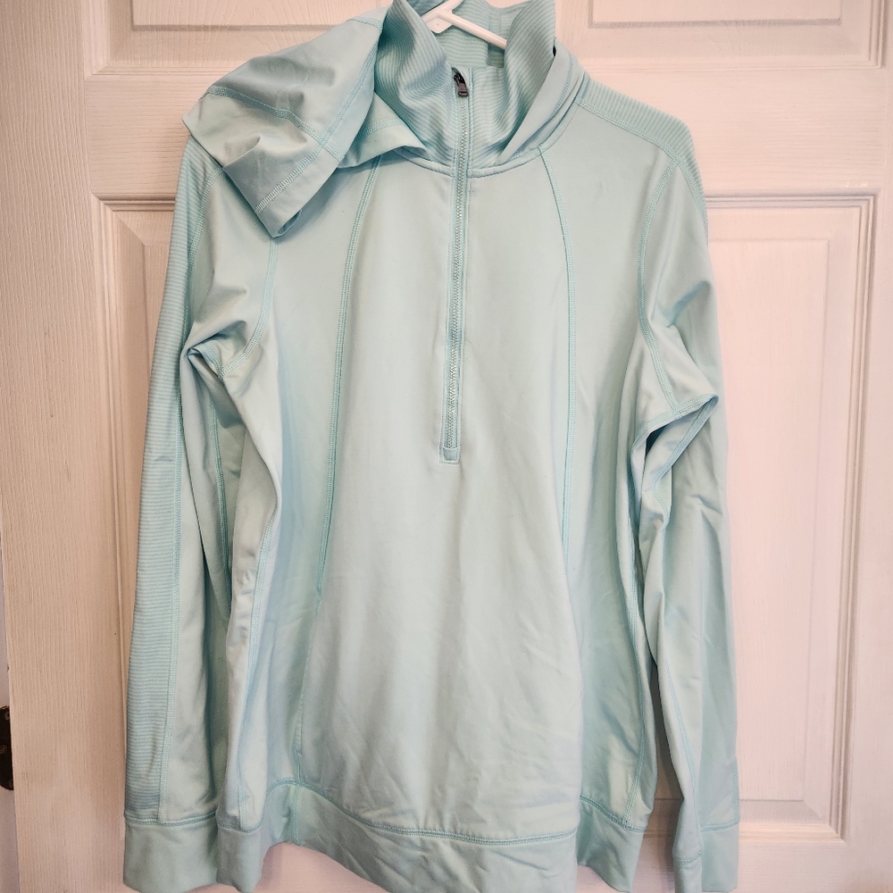 Womens Undr Armour Hooded 1/2 Zip